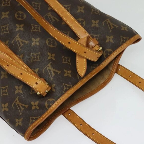 LOUIS VUITTON Monogram Bucket GM Shoulder Bag M42236 LV Auth 139551 - Picture 7 of 15